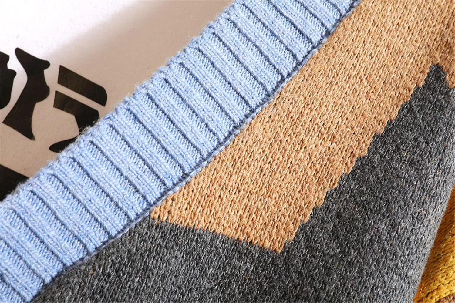 GURUNVANI Cardigan Sweater for Men Knitted Long Sleeve Sweaters with Buttons