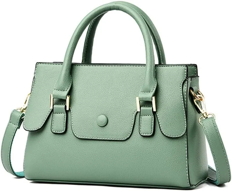 Handbags for Women Top Handle Handbag Leather Satchel Medium Tote Bags Shoulder Bag Crossbody Bag Ladies Purses