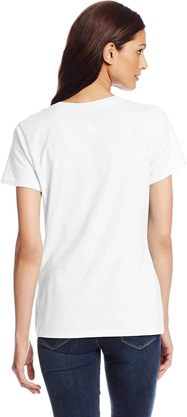Hanes Womens Perfect-T Short Sleeve V-Neck T-Shirt