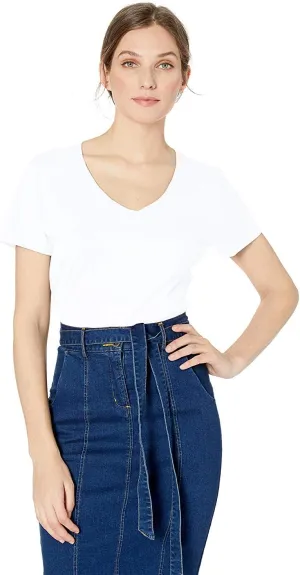 Hanes Womens Perfect-T Short Sleeve V-Neck T-Shirt