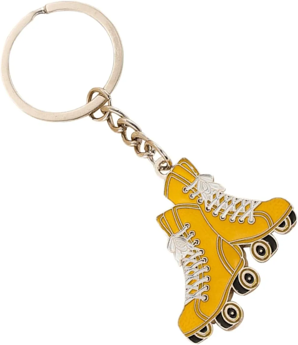 Happyyami Skating Shoes Keychain Roller Skates Key Pendant Key Buckle Family Present