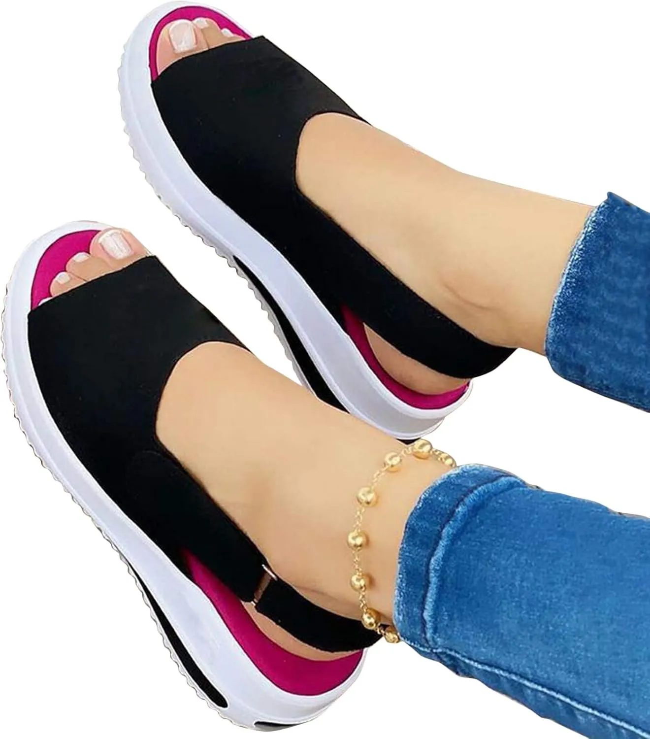 High Top Sneakers for Women Zapatos Antiderrapantes para Mujeres Womens Slip On Sneakers Size 7 Wide Womens White Sneakers Wide Zapatos De Mujer De Vestir Comodos Cerrados 7w