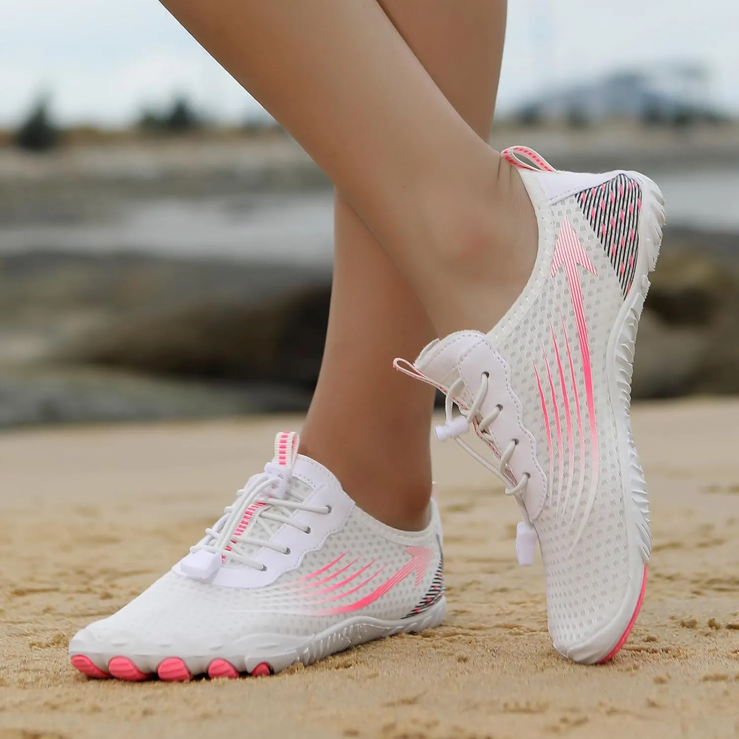 Hike Barefoot Shoes Women Water Shoe Trail Running Shoe Slip-On Soft Beach Breathable Hiking Outdoor Shoes Unisex