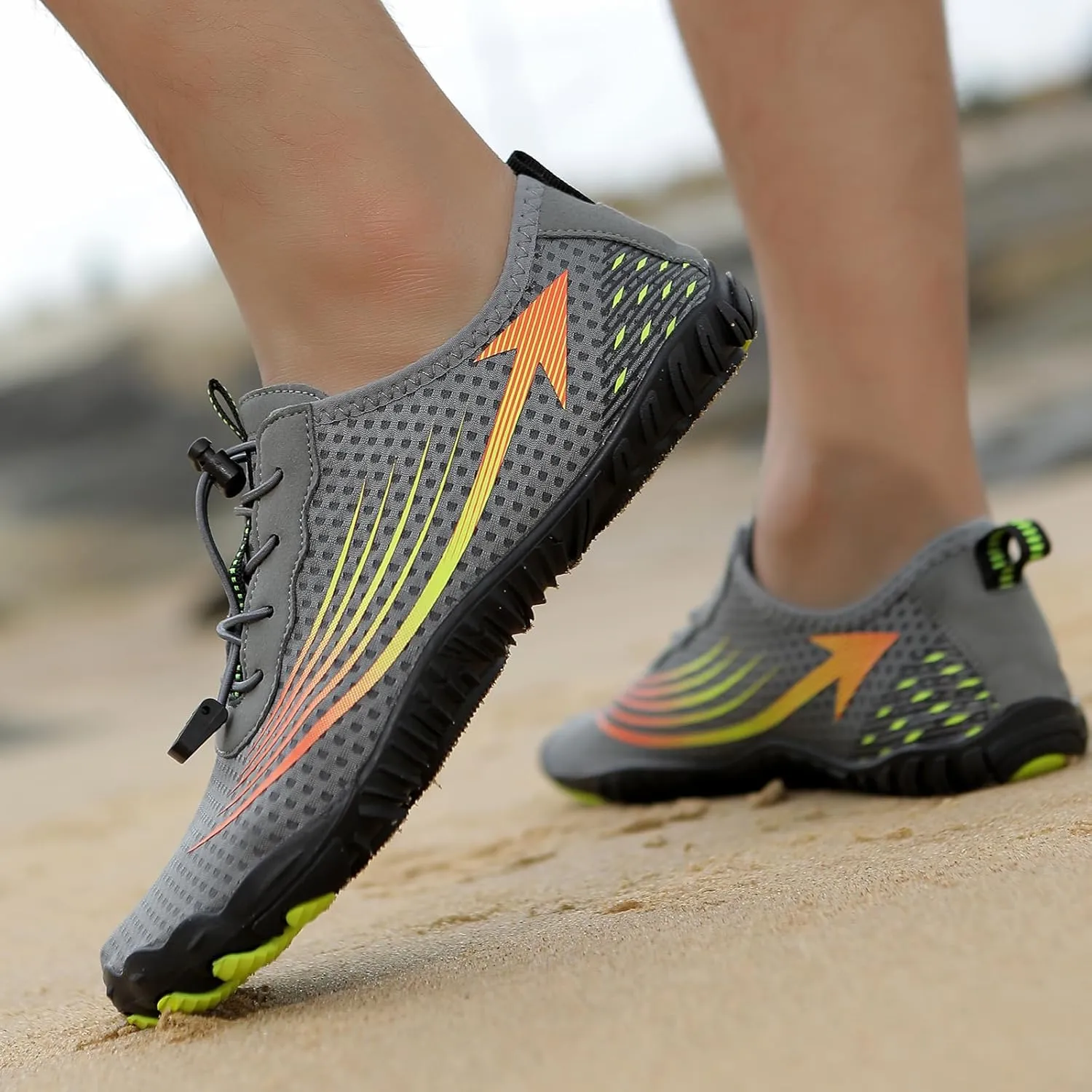 Hike Barefoot Shoes Women Water Shoe Trail Running Shoe Slip-On Soft Beach Breathable Hiking Outdoor Shoes Unisex