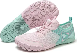 Hike Barefoot Shoes Womens Mens Water Shoes Lightweight Comfortable Slip On Walking Sneakers Wide Toe Plantar Fasciitis Footwear Non-Slip Outdoor Sports Zero Drop Shoe