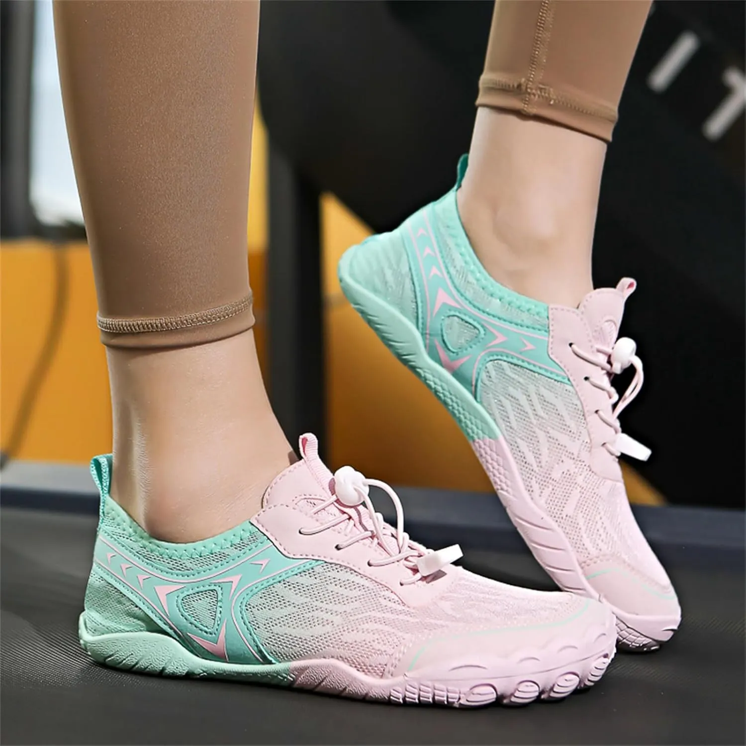 Hike Barefoot Shoes Womens Mens Water Shoes Lightweight Comfortable Slip On Walking Sneakers Wide Toe Plantar Fasciitis Footwear Non-Slip Outdoor Sports Zero Drop Shoe