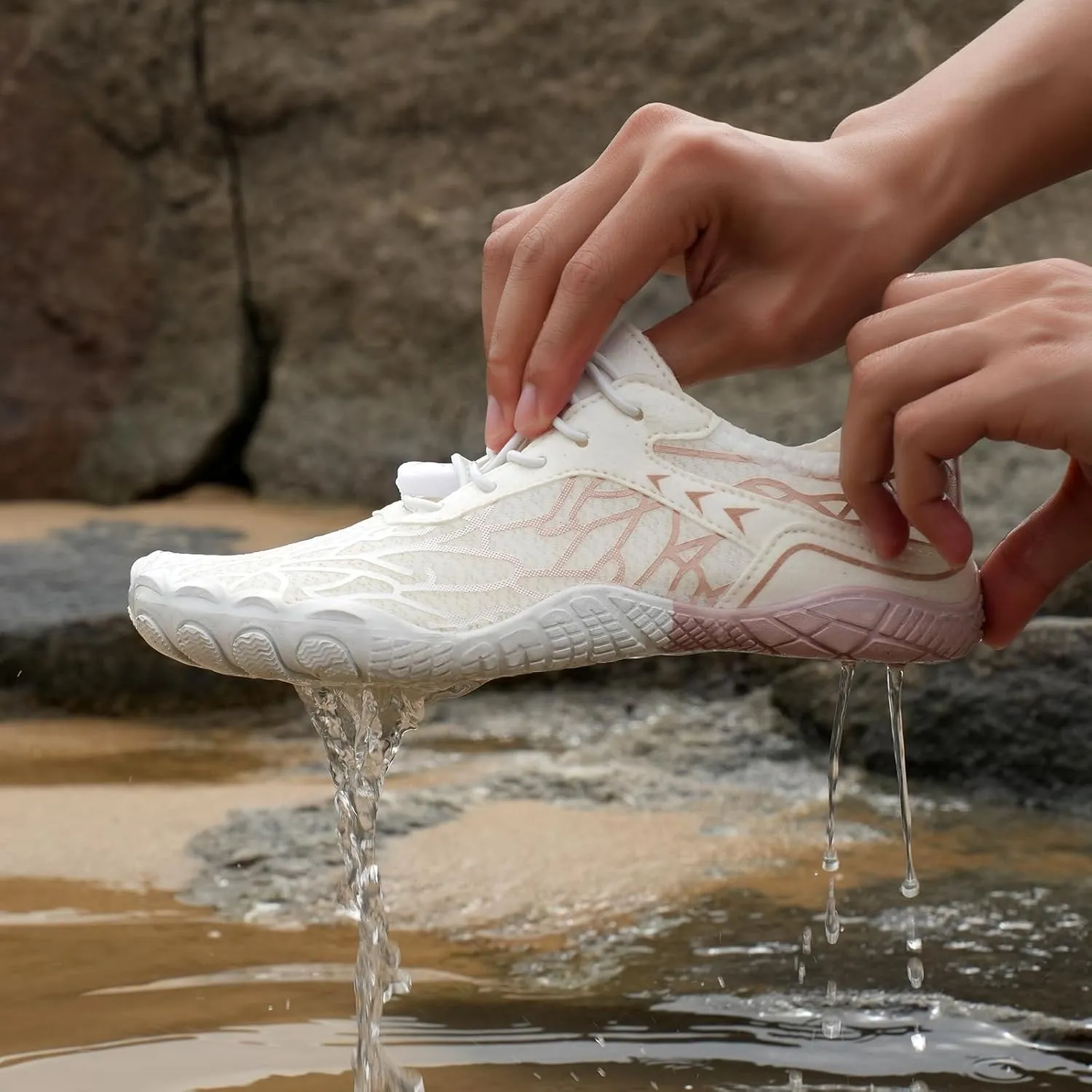 Hike Waterproof Footwear Barefoot Womems Winter Wide Toe Water Shoes Lightweight Trail Running Hiking Active Walking Shoes Boots Sneakers