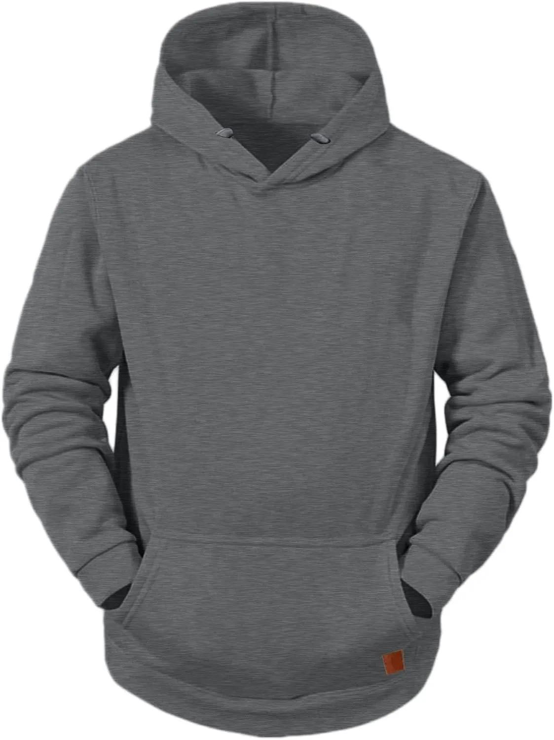 Hoodies for Men 2024 Mens Casual Hooded Oversized Loose Fit Hoodie Pullover Sweatshirts Long Sleeve Mens Shirts