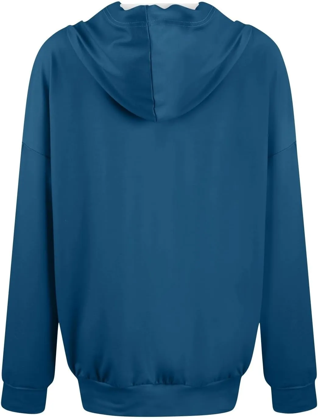hoodies for women oversized sweatshirt trendy long sleeve button drawstring pullover sweater tops fall winter clothes 