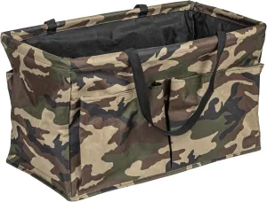 Household Essentials Camo Krush Container All-Purpose Utility Tote with Pockets