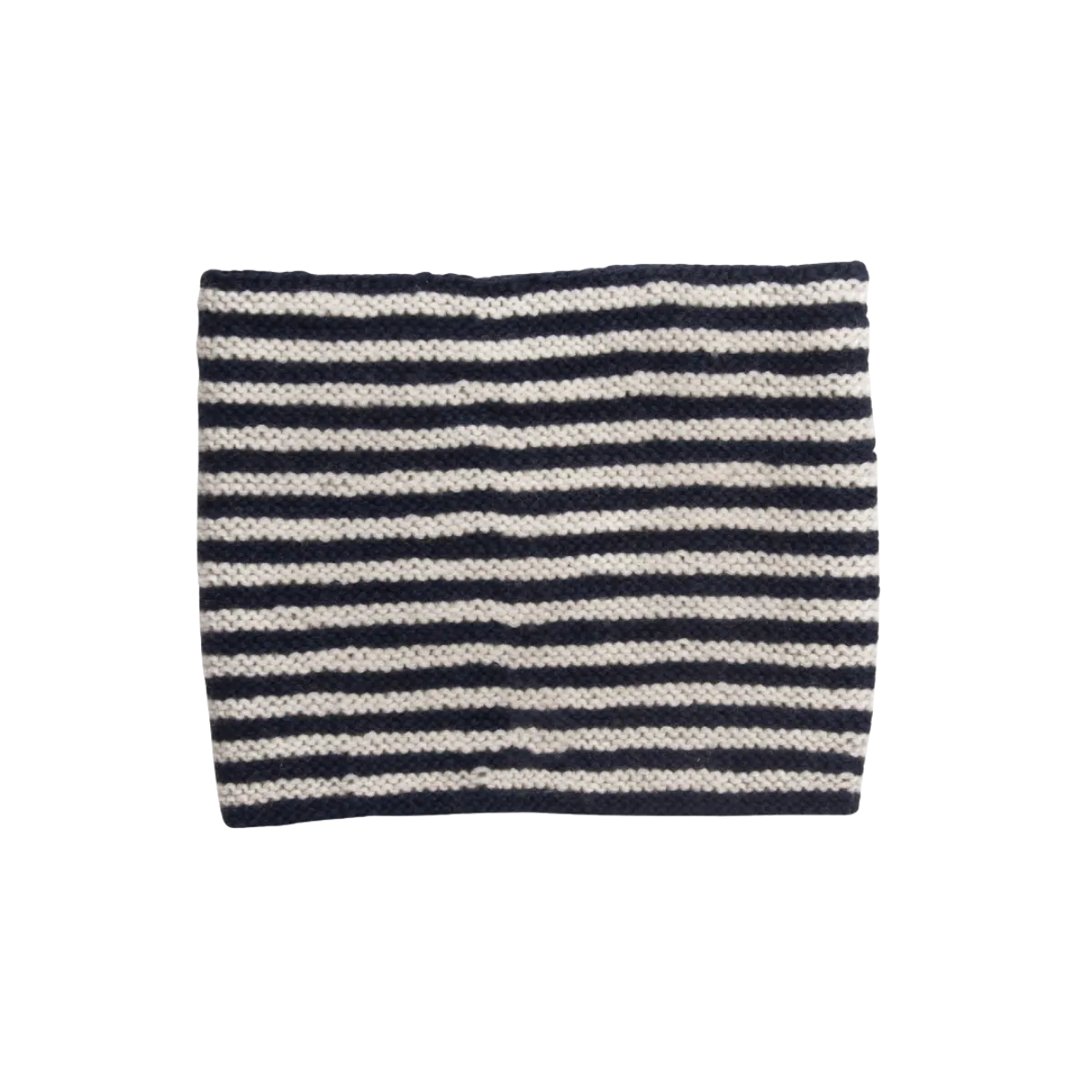 Infinity Scarve (kids) - Navy & Cream White