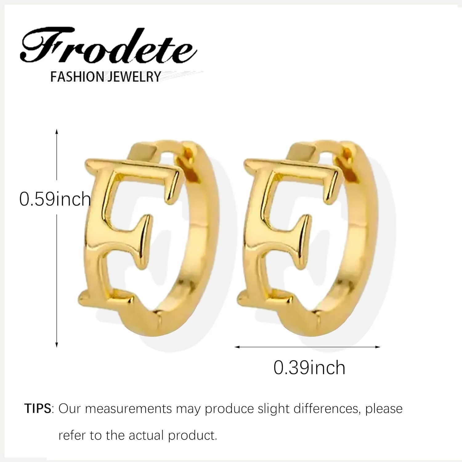 Initial Hoop Earrings for Women Gifts Trendy Stuff Hypoallergenic Small Gold Huggie Hoop Earrings with Initial Dangle Earrings Jewelry Gifts