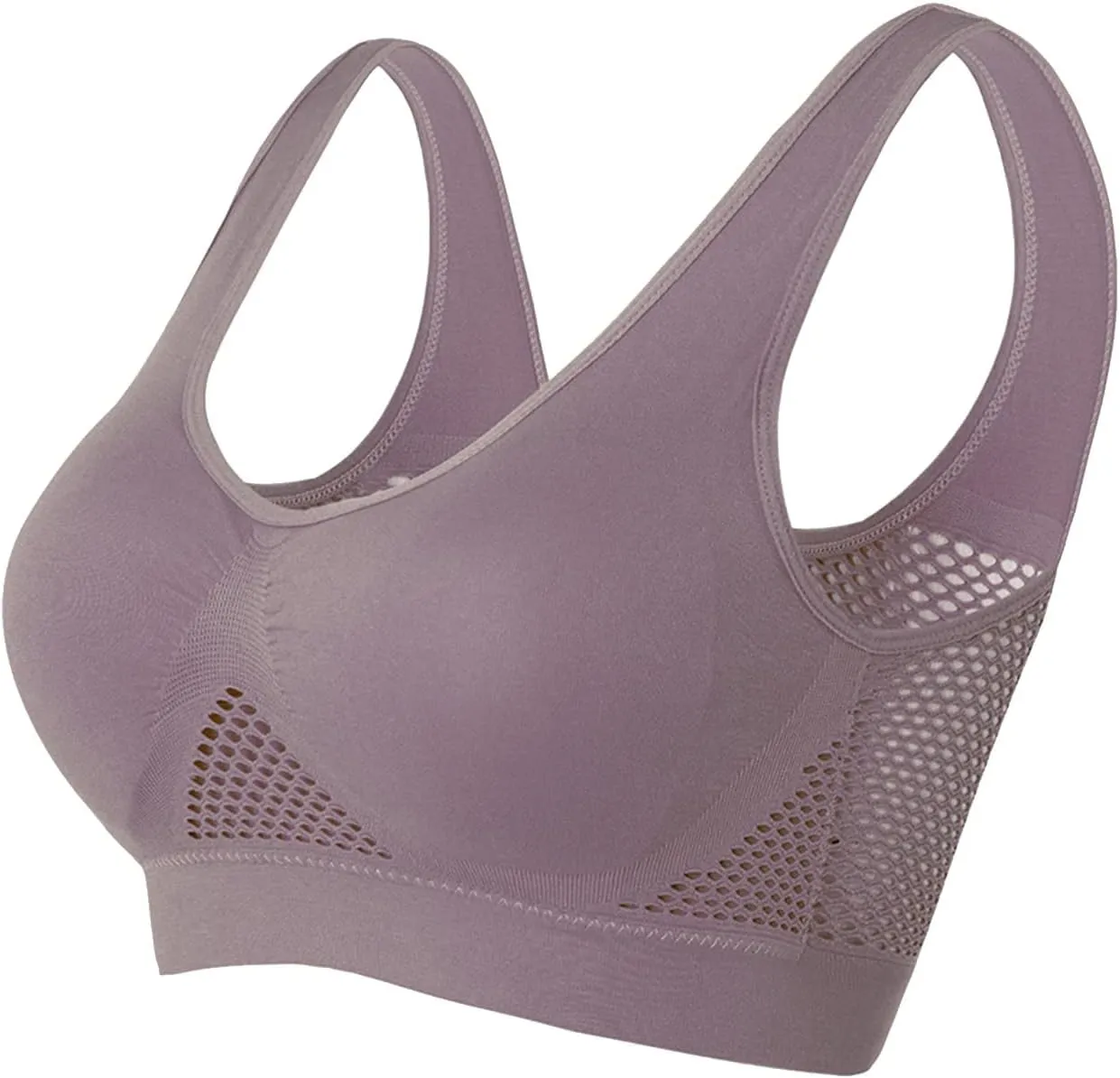 Kulken Bra, Kulken Bras Anti Sagging, Breathable Breasts Bras, Seamless Full Coverage Cool Liftup Air Bra