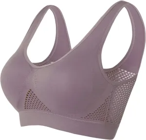 Kulken Bra, Kulken Bras Anti Sagging, Breathable Breasts Bras, Seamless Full Coverage Cool Liftup Air Bra