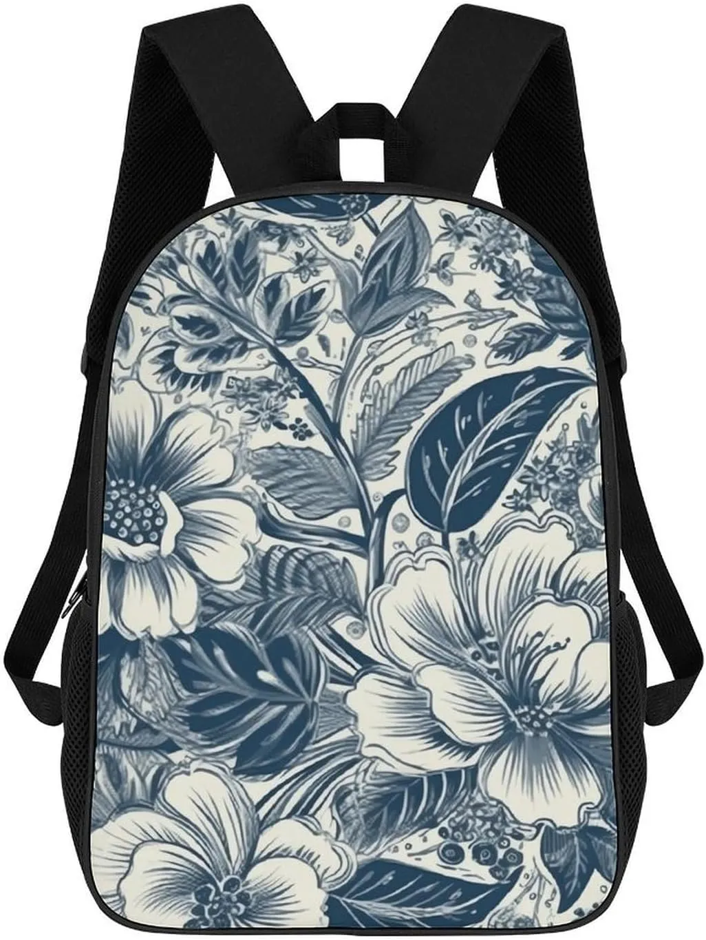 Laptop Backpack Casual Daypack Waterproof White Blue Style Computer Bag Business Work Bag for Travel