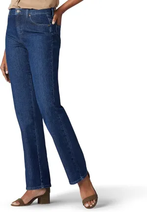 Lee Women's Relaxed Fit Straight Leg Jean