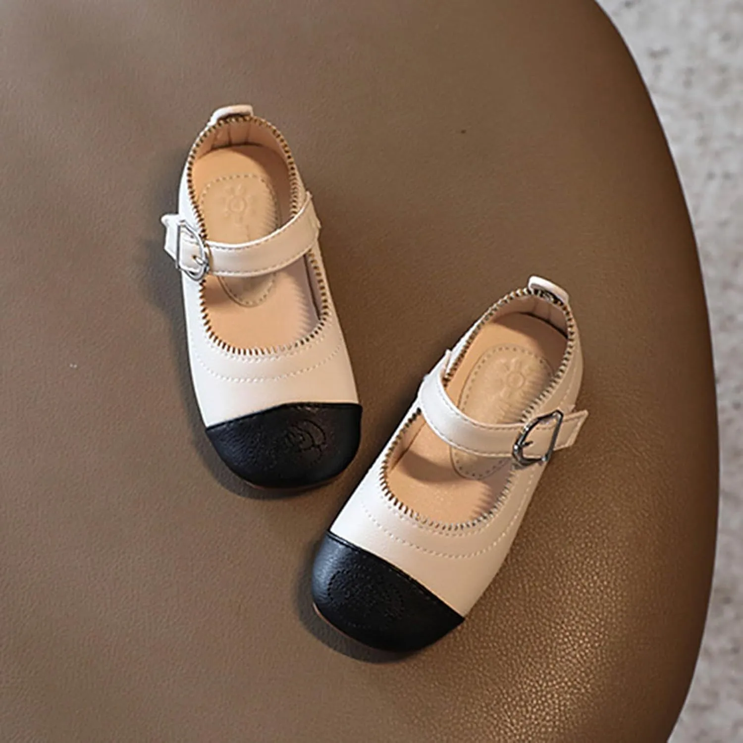 Little Toddler Girls Dress Shoes Ballerina Ballet Flat Kids Mary Jane for Wedding Part Kids School Shoes