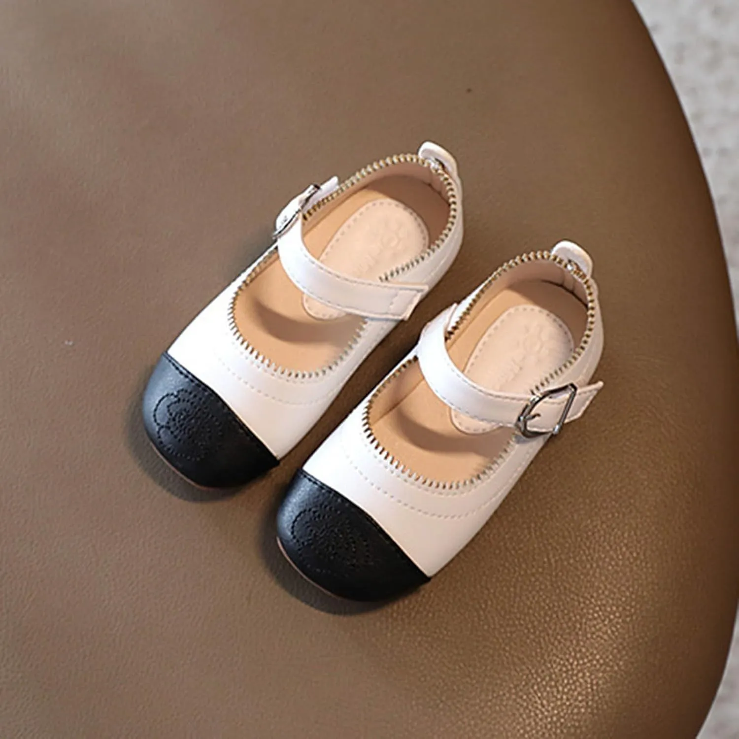 Little Toddler Girls Dress Shoes Ballerina Ballet Flat Kids Mary Jane for Wedding Part Kids School Shoes