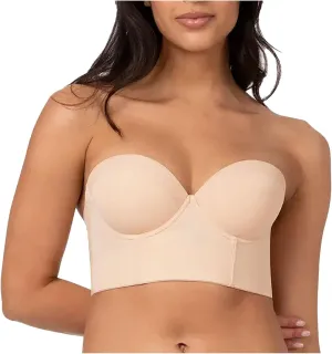 Longline Strapless Push Up BrasComfort Flex Fit Padded BraSmoothness Reduces Liding Corset Bras Wireless Brassiere