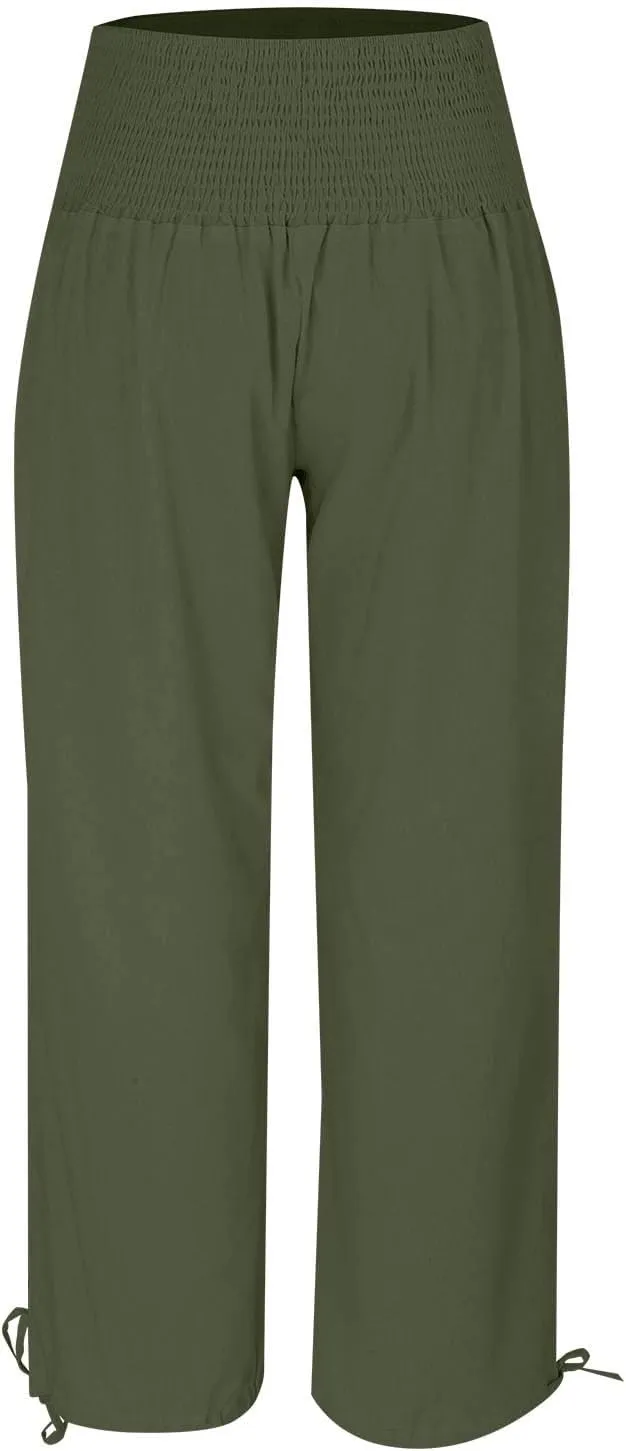Loose Linen Pants Women Spring Pant Summer 2025 Pant Trousers with Pockets