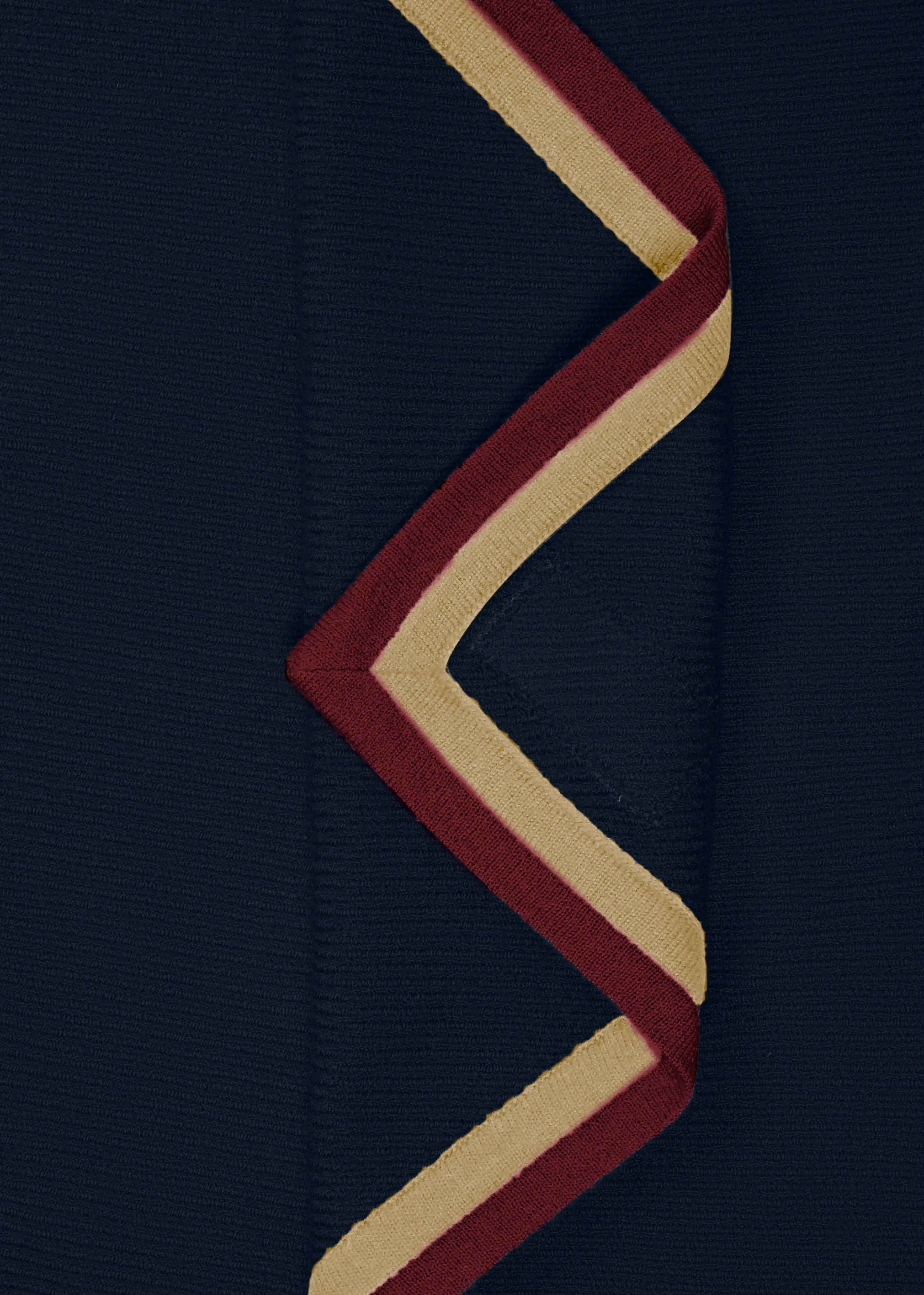 Medium Twill Blanket with Double Border in Merino