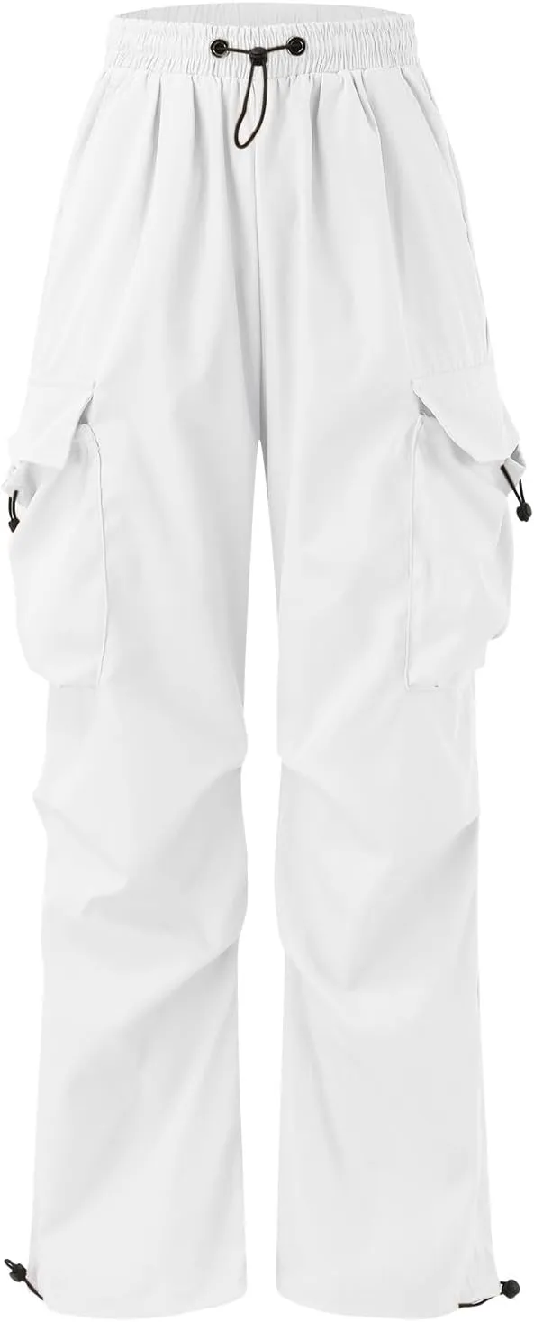 Men Cargo Combat Work Pant Yoga Jogger Summer Soft Sweat Pants Loose Open Hem Elastic Waist Lounge Pants