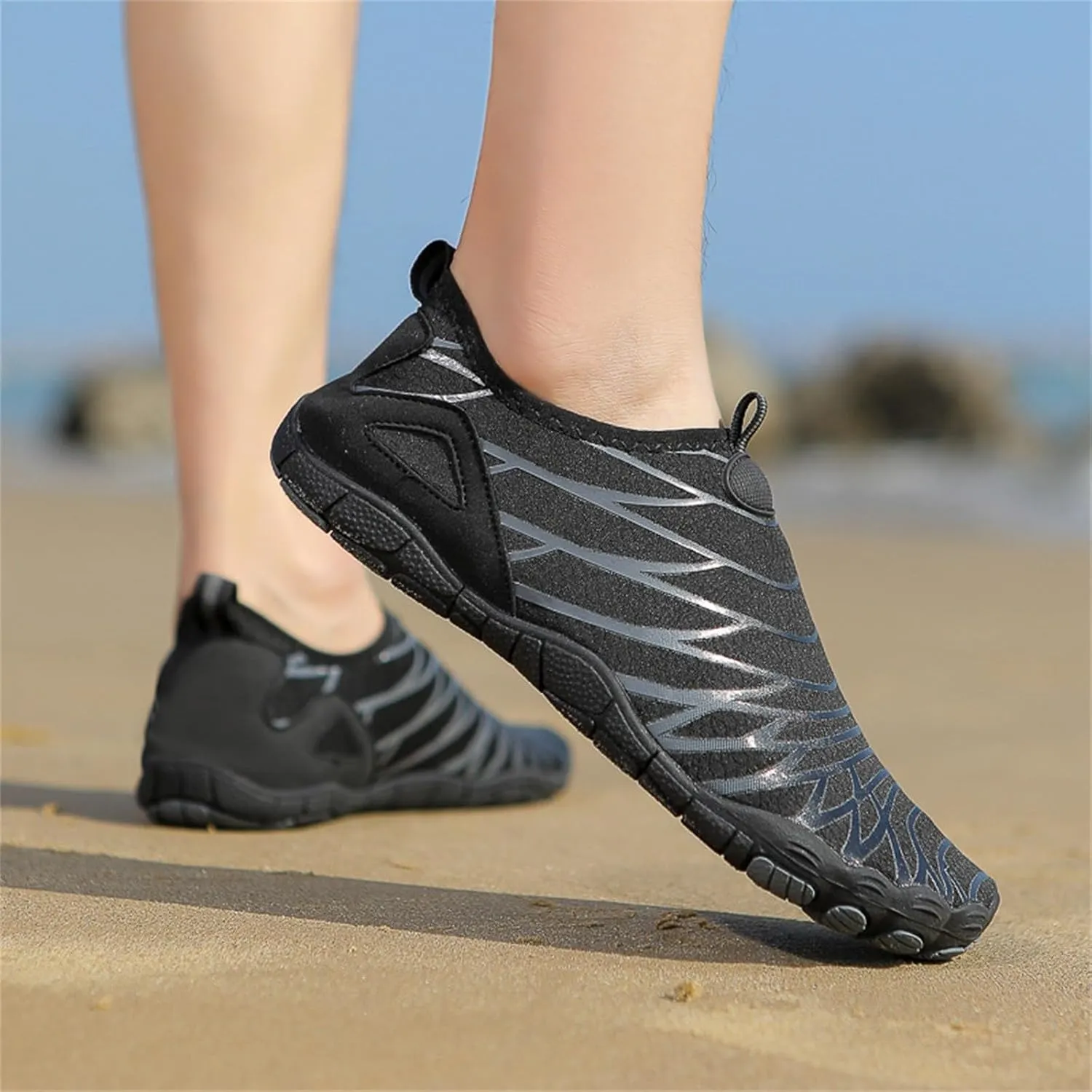 Mens Barefoot Water Shoes Size 11 Breathable Non Slip Athletic Barefoot