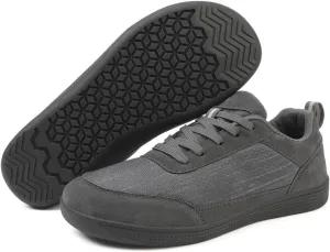 Mens Barefoot Wide Toe Box Shoes Round Head Non Slip Shoes Lightweight Zero Drop Lace Up Colorblock Minimalist Walking Sneakers Casual Trendy Breathable Outdoor Running Jogging Sneakers