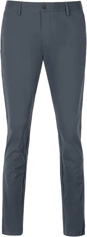 Men's Casual Dress Pants for Men Relaxed Fit Cotton Elastic Waist Business Work Pants