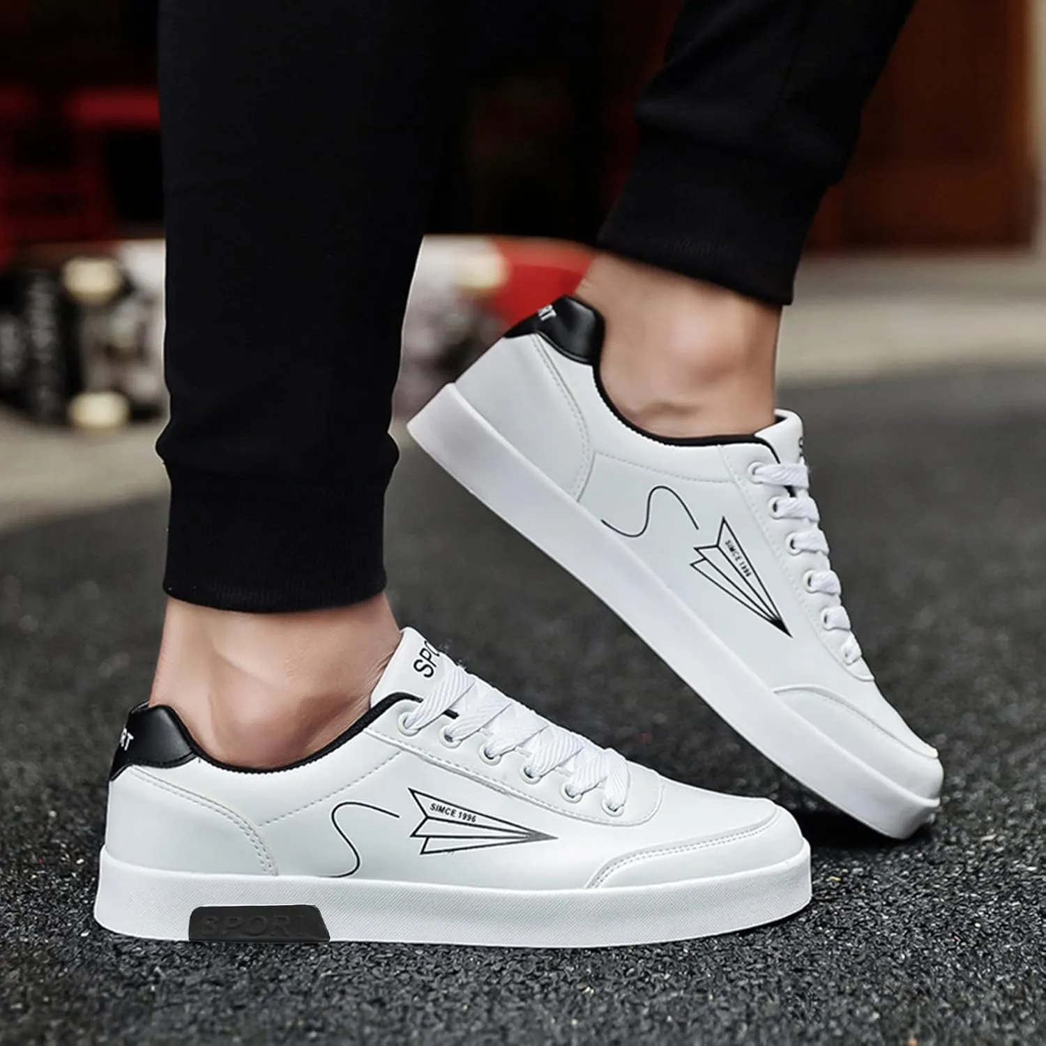 Mens Casual Shoes,Mens Casual Dress Sneaker Skate Shoes with Flat Sole,Men's Outdoor Running Walking Hiking Shoe,Daily Work Fashion Sneaker Non-Slip Waterproof Shoe,School Gym Footwear