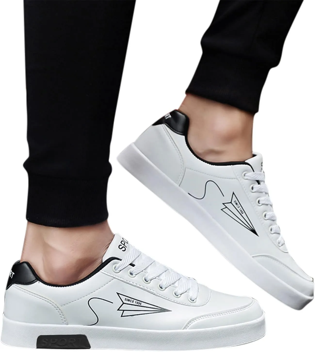 Mens Casual Shoes,Mens Casual Dress Sneaker Skate Shoes with Flat Sole,Men's Outdoor Running Walking Hiking Shoe,Daily Work Fashion Sneaker Non-Slip Waterproof Shoe,School Gym Footwear