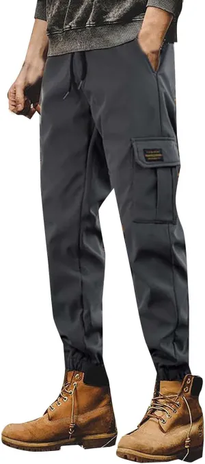 Men's Pants Cargo Relaxed Fit Men's Wild Cargo Pants Casual Joggers Sweatpants Outdoor Waterproof Hiking Work Pants