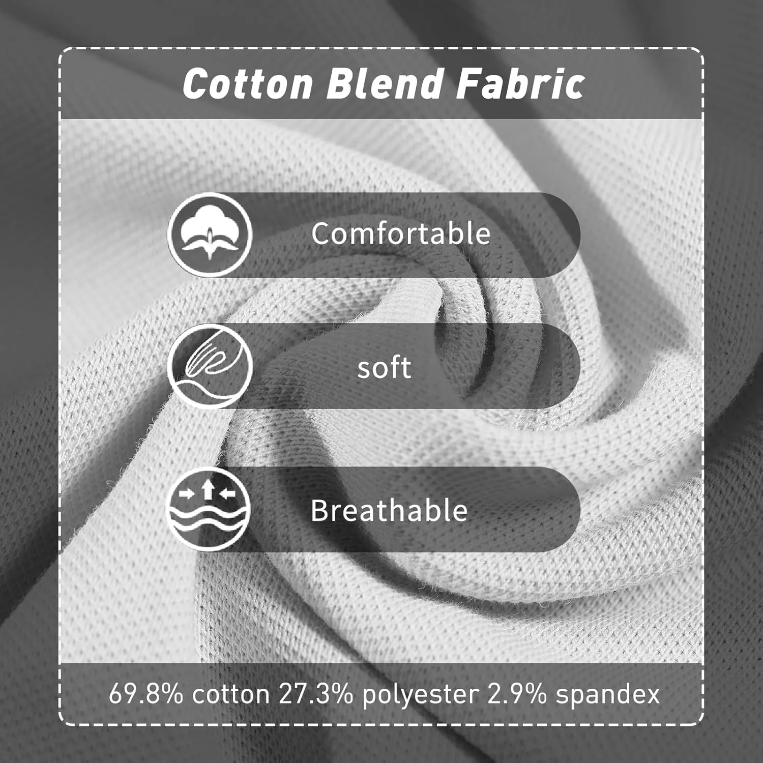 Men's Polo Shirts Casual Short Sleeve Button Down Shirts Classic Stripe Golf Polo Collared Work Shirts