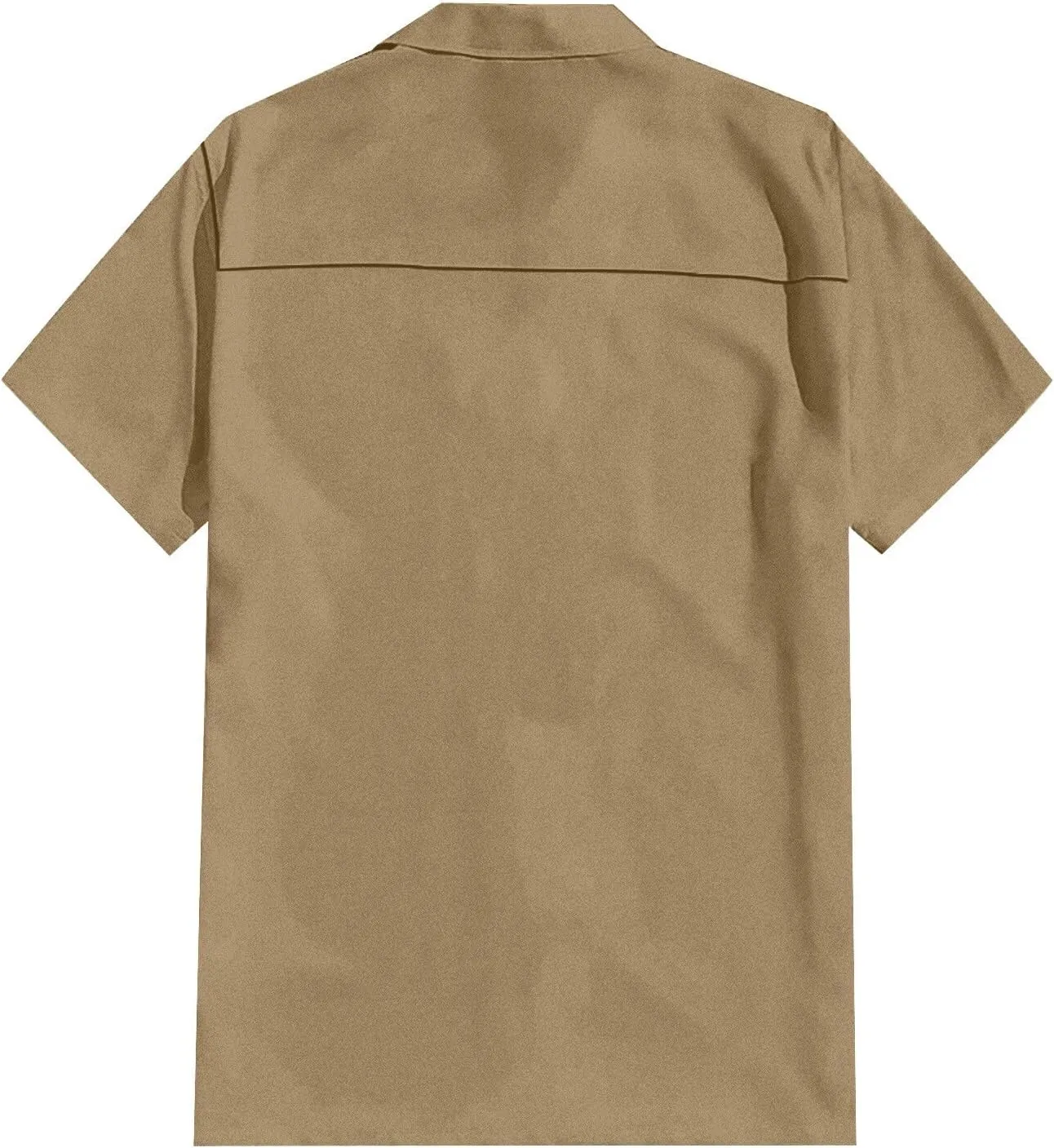 Mens Short Sleeve Button Down Shirts Summer Casual Shirts