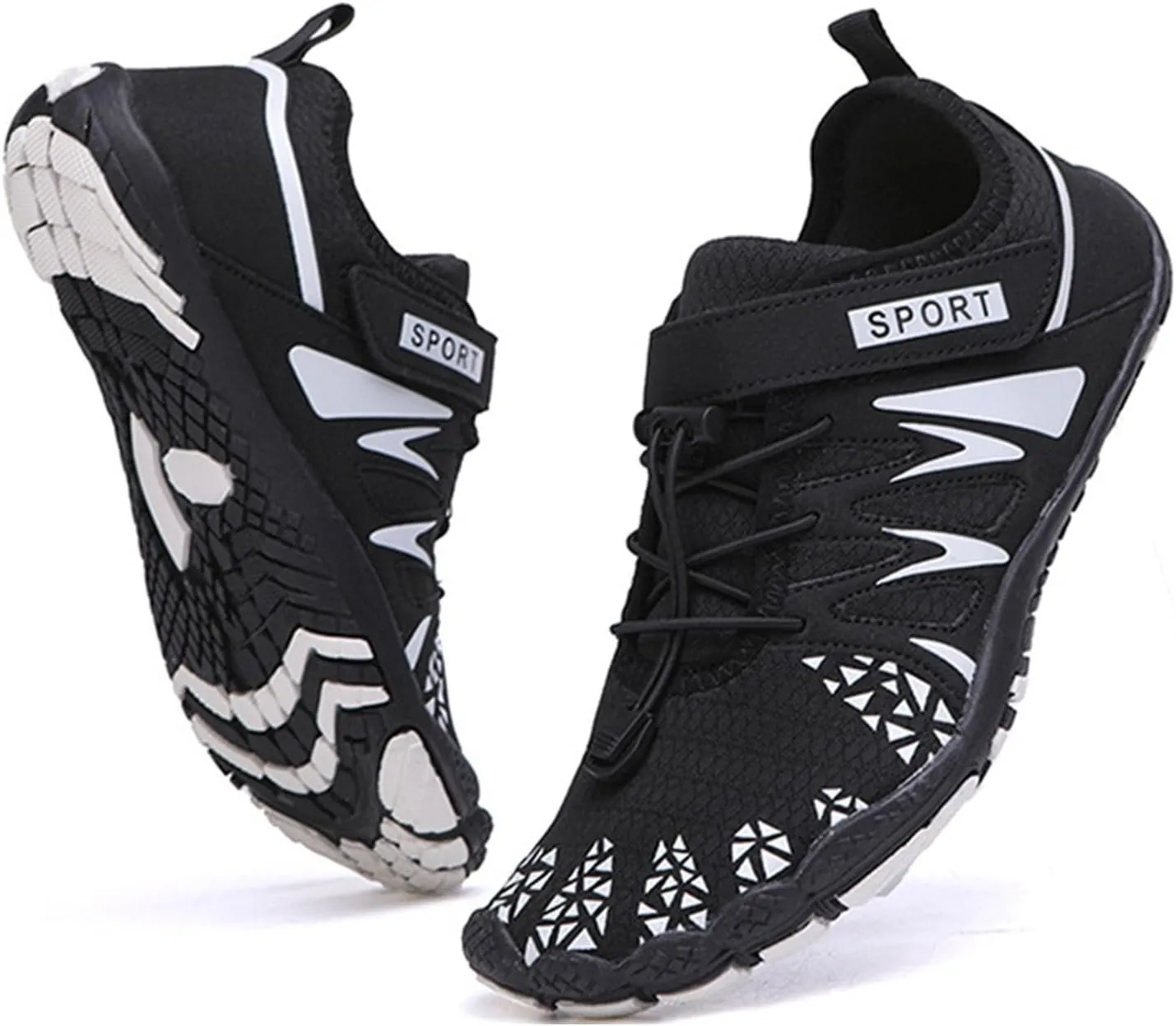 Mens Size 9 Wide Water Shoes Breathable Non Slip Athletic Water Hiking Shoes Women Cute Water Shoes for Women Summer Quick Dry Sandals Slippers for Pool Beach Surf Walk Water Yoga