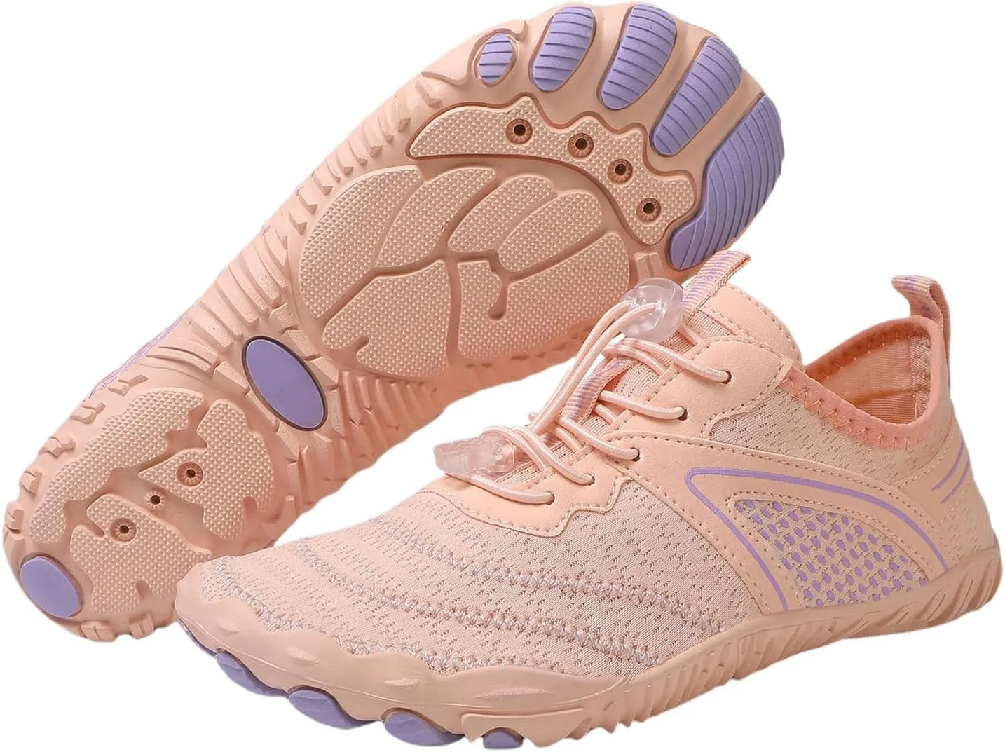 Mens Trail Running Barefoot Shoes, Wide Toe Box Minimalist Sneakers, Zero Drop Grounding Shoes with Copper, Soft Comfortable Grounded Footwear, Pro Water Travel, Non Slip Breathable Hike Men