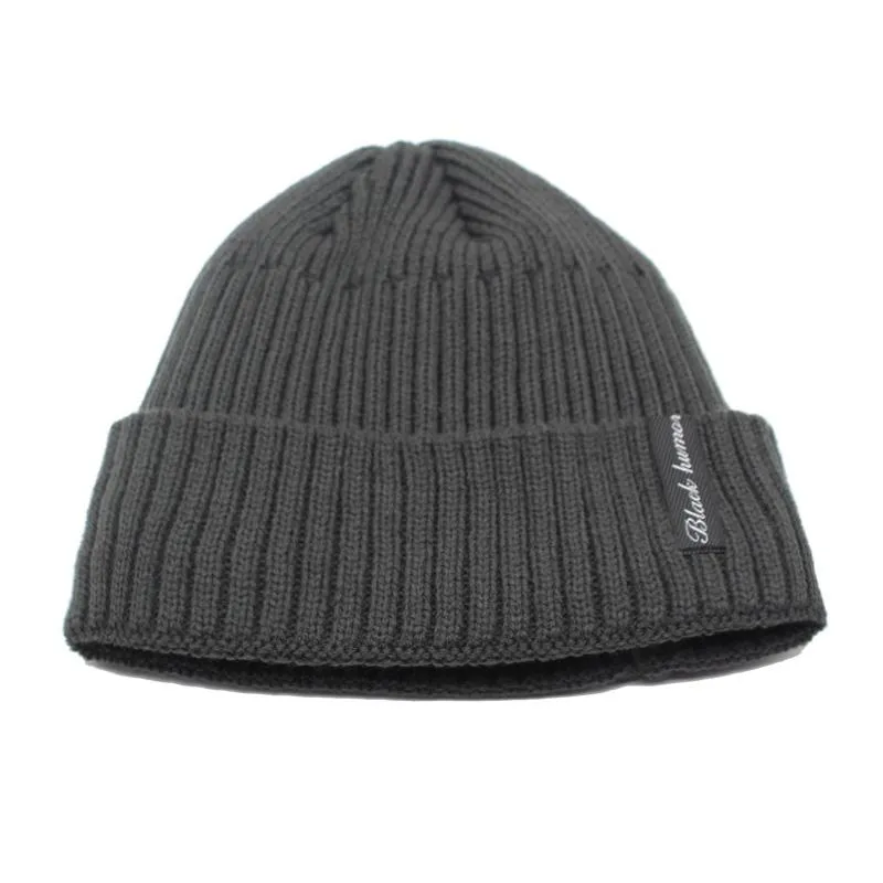 Men's Winter Beanies Scarf Knitted Hat