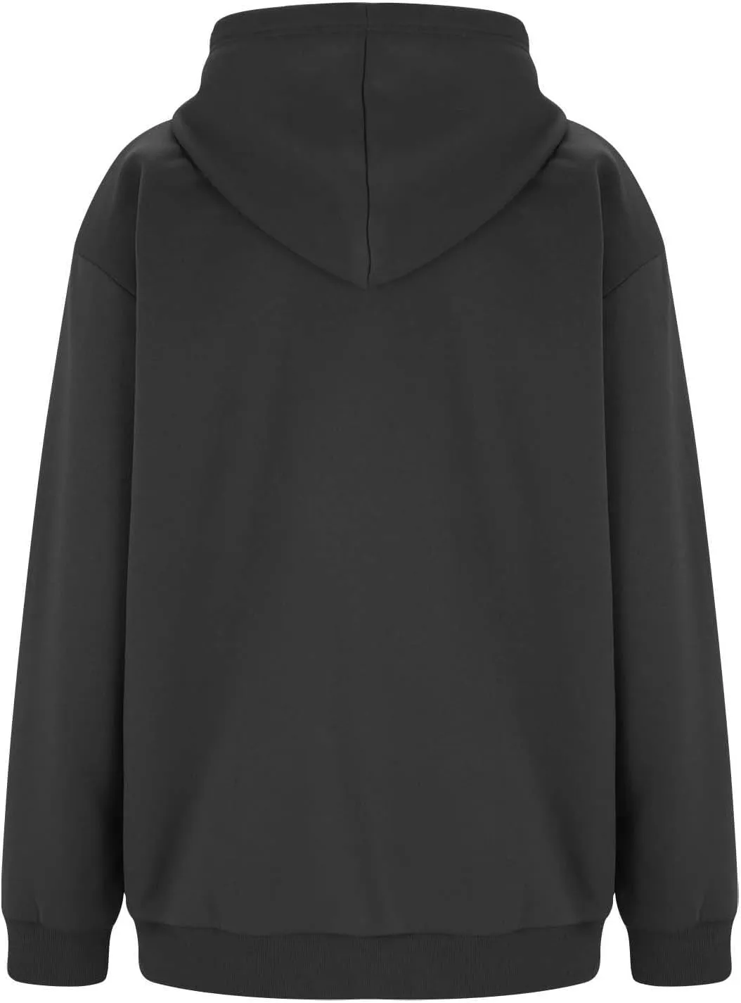 midelxp Oversized Zip Up Hoodies for Women Y2k Full Zip Sweatshirt Casual Full Zip Fleece Jackets with Hood Fall Outfits 2024