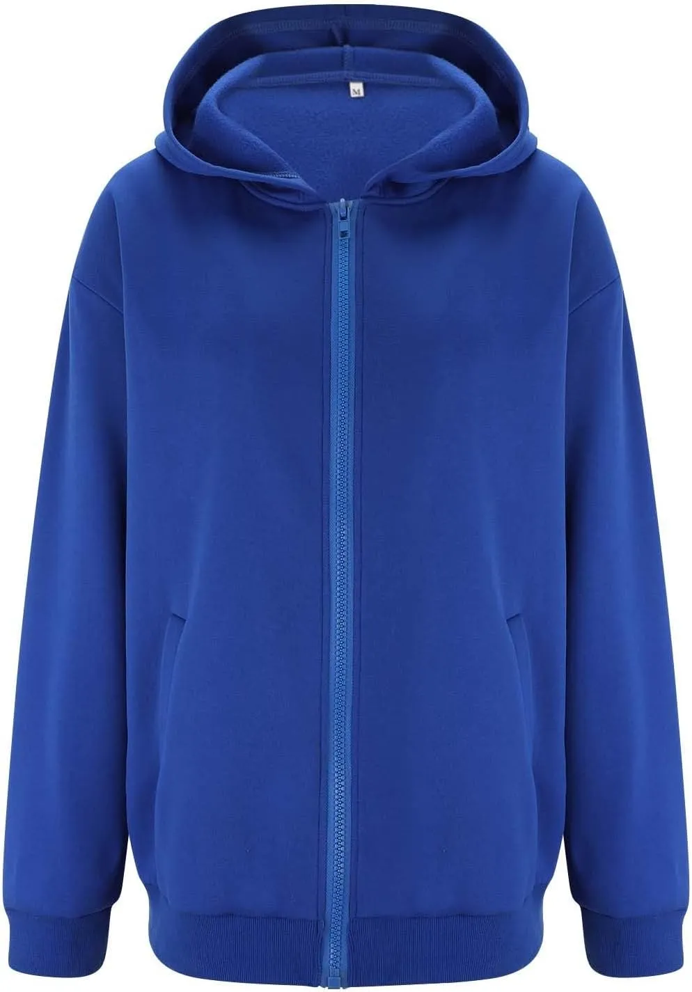 MRGIINRI Womens Zip Up Hoodies 2024 Fall Trendy Oversized Sweatshirts Long Sleeve Fleece Jackets Coat Workout Y2K Outfits