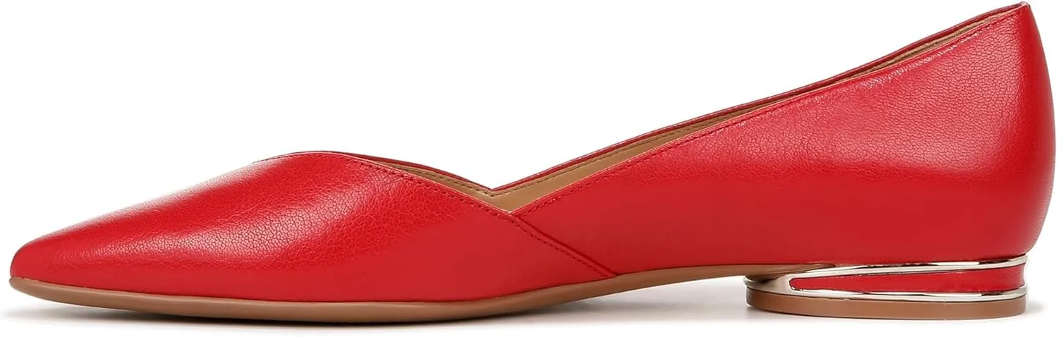 Naturalizer Womens Havana Pointed Toe Slip On Dress Ballet Flat
