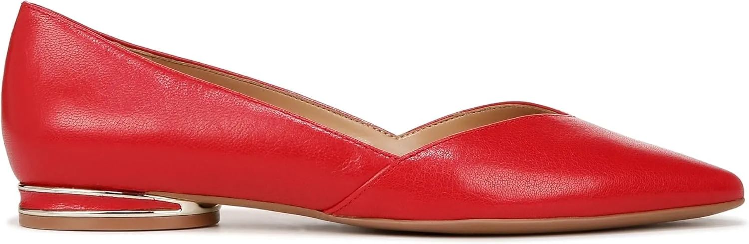 Naturalizer Womens Havana Pointed Toe Slip On Dress Ballet Flat