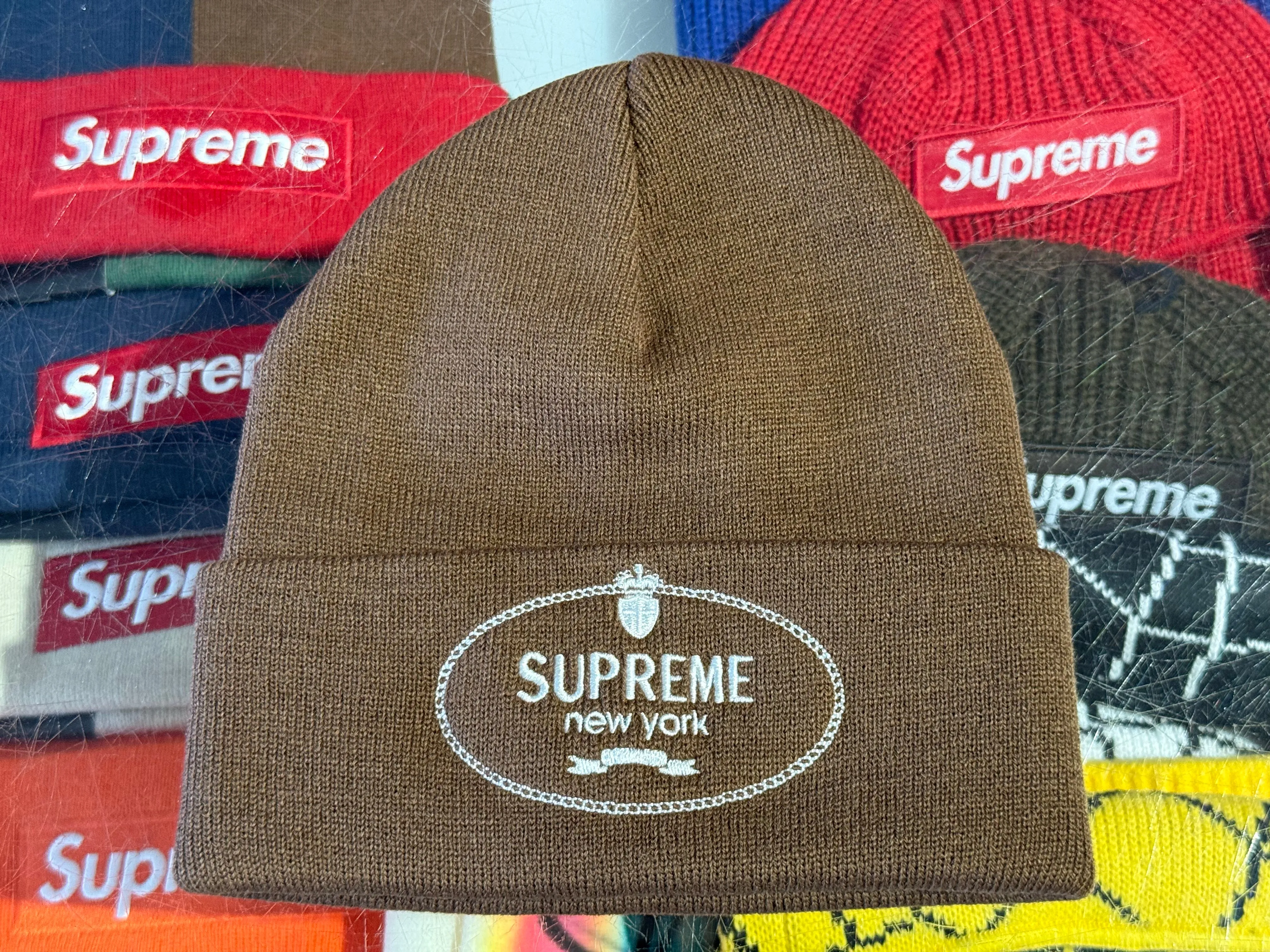 NEW Supreme Crest Beanies