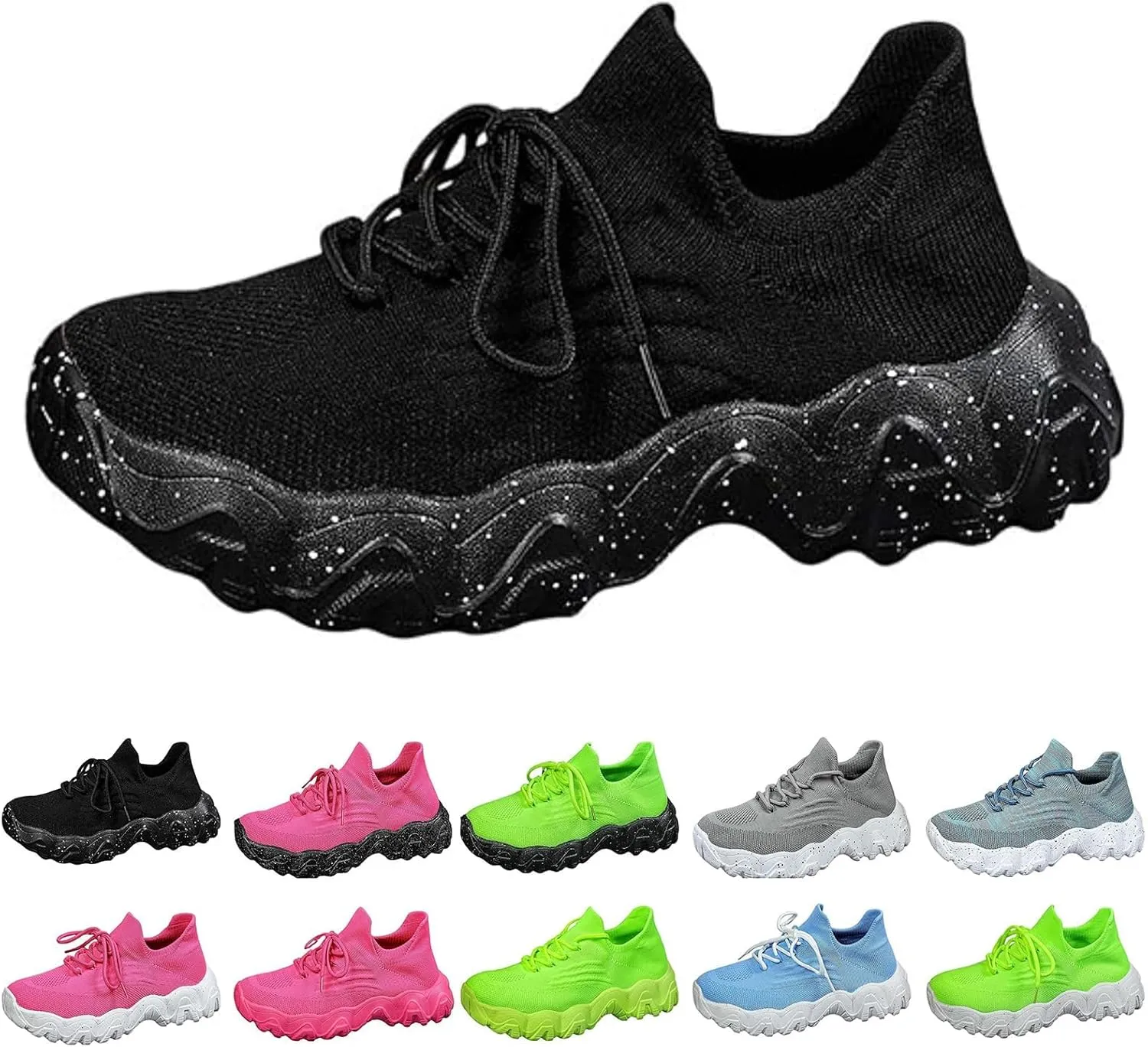 Nurse Babe Shoes Ortho Pro Comfortwear Women's Plantar Fasciitis Orthopedic Shoes Wide Arch Support Non-Slip Tennis Barefoot