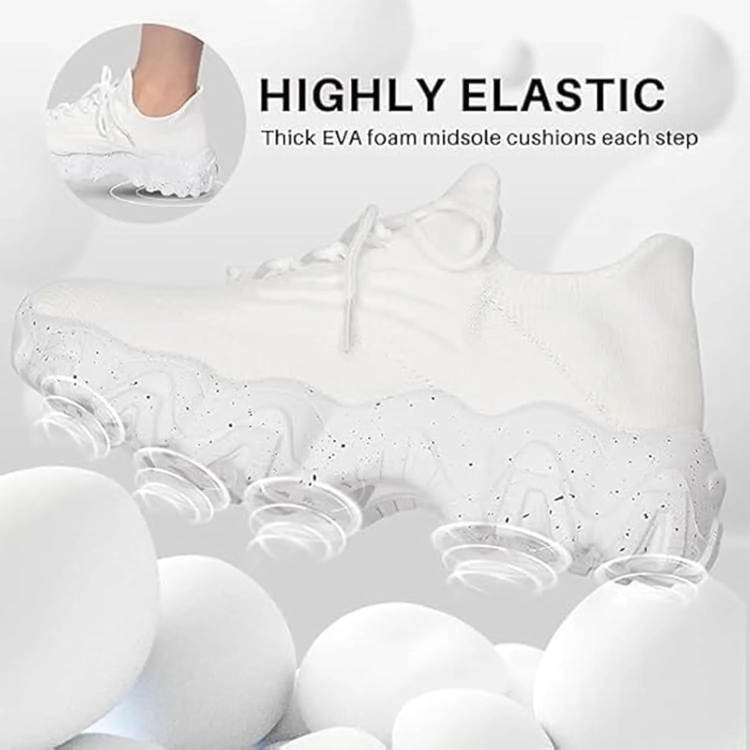 Nurse Babe Shoes Ortho Pro Comfortwear Women's Plantar Fasciitis Orthopedic Shoes Wide Arch Support Non-Slip Tennis Barefoot