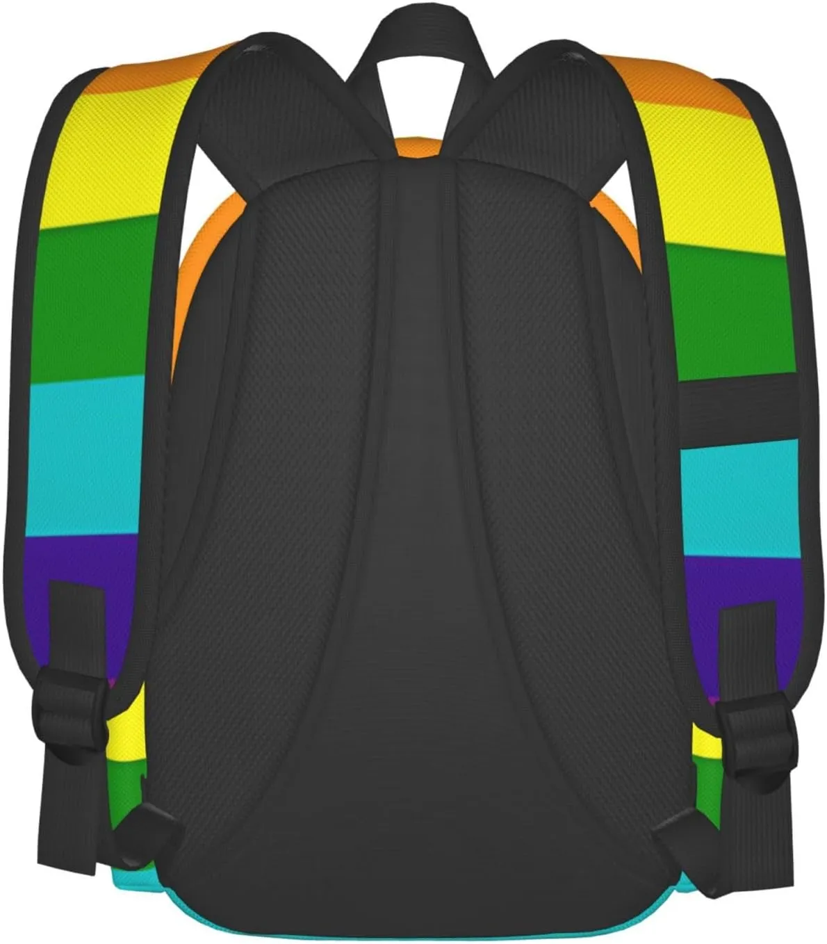 Original Gay Pride Flag Laptop Backpack Shoulder Bag Laptop Pack Travel Backpacks Commuter Back Pack Casual Daypack Bags With Side Pockets