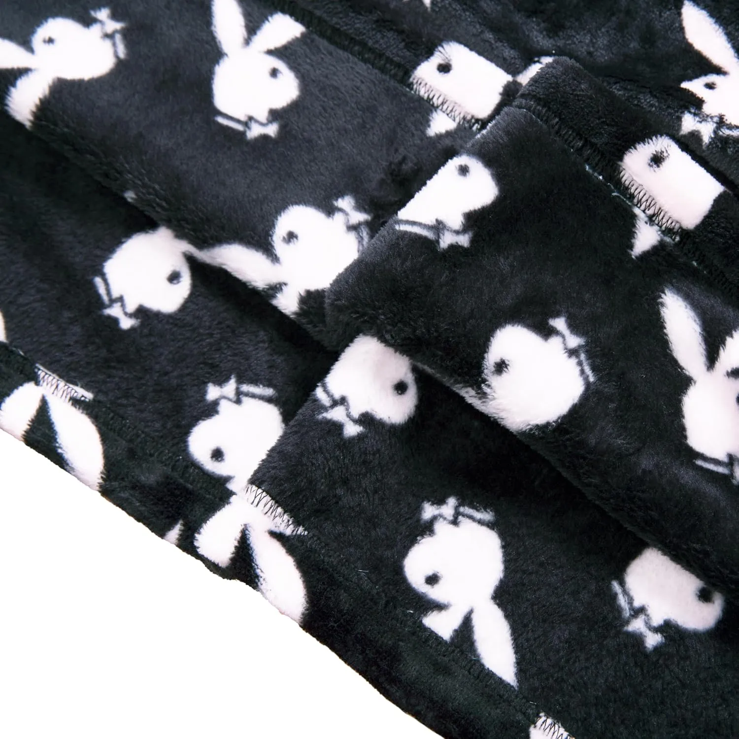 Playboy Women's Amazon Exclusive Super Plush Oversized Sherpa Cozy Hoodie Or Onesie Sizes S/M & L/XL