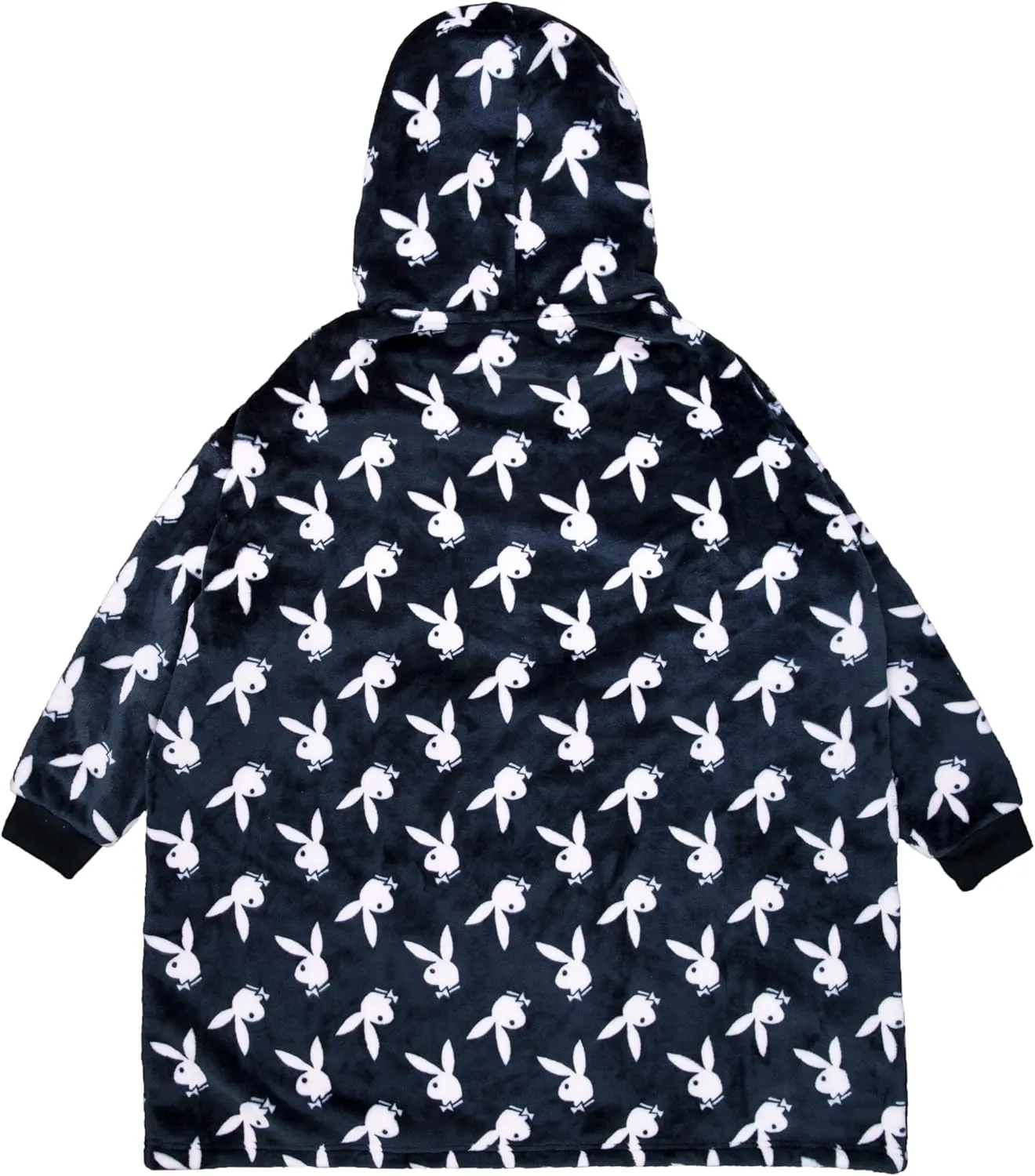 Playboy Women's Amazon Exclusive Super Plush Oversized Sherpa Cozy Hoodie Or Onesie Sizes S/M & L/XL