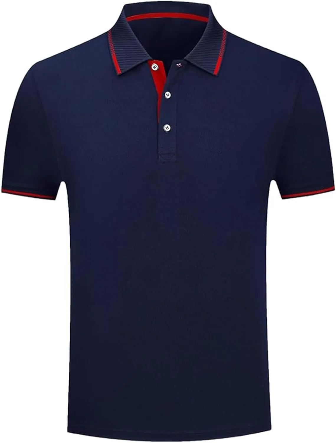 Polo Shirts for Men Moisture Wicking Men's Golf Shirts Casual Dry Fit Sleeve Short Polo Shirts