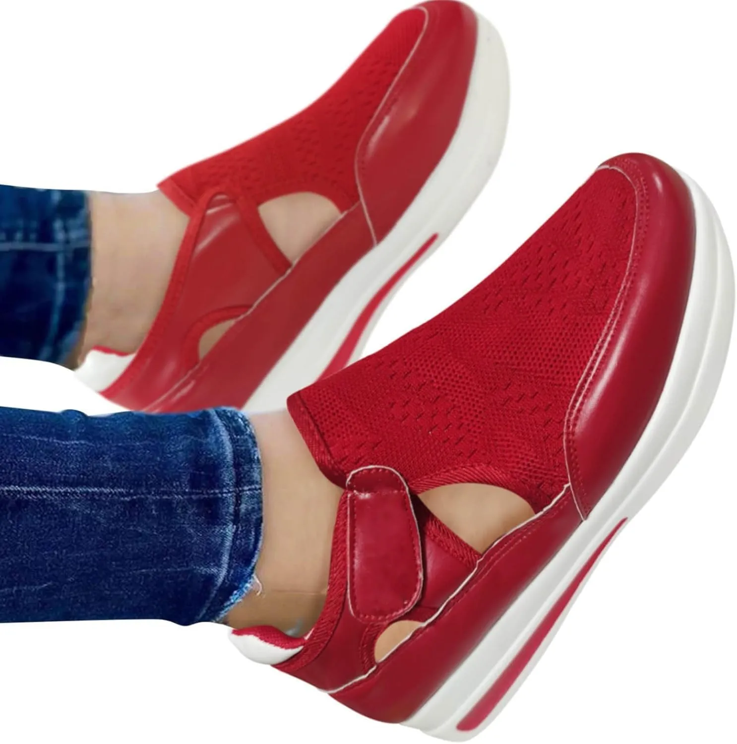 SBGMoSJ High Top Platform Sneakers for Women Zapatos para Mujer Comodos Y Elegantes Women Slip On Shoes Platform Sneakers for Women Black Comfy Shoes Women Work