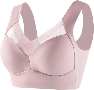 Seamless Push Up Bras Older Women Honey Love Bras Women Wireless Posture Correcting Sports Bra Seniors